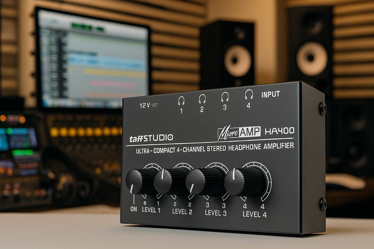 Behringer HA400 – Ваш ключ к идеальному звуку в студии!